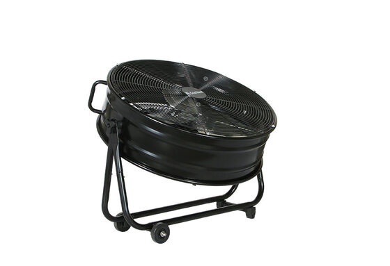 Stainless Steel Industrial Drum Fans 4625 CFM 0.55A Big Air Flow 120W 6.9m/s For Worhshop