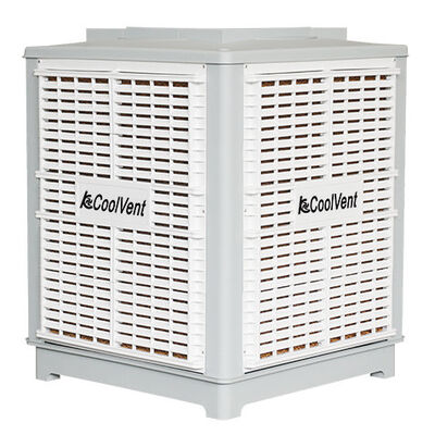 25000m3/H Wall Mounted Air Cooler 1.5kW 7.5A Outdoor Installed For Large Space Cooling Pad