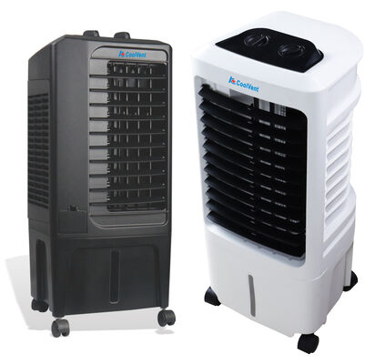 600m3/h 60W Portable Air Cooler Movable Water Cooling Fan For Home Room