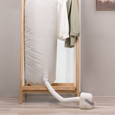 8.5m/s Portable Clothes Dryer , 1200W Timer Control Fan Space Heater