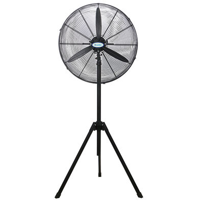 26" 650mm Industrial Floor Fans 230W 13800 m3/h Black