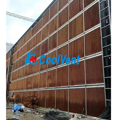 Greenhouse Evaporative Cooling Pads Yellow / Green Mixed Color Type 7090 5090 7060