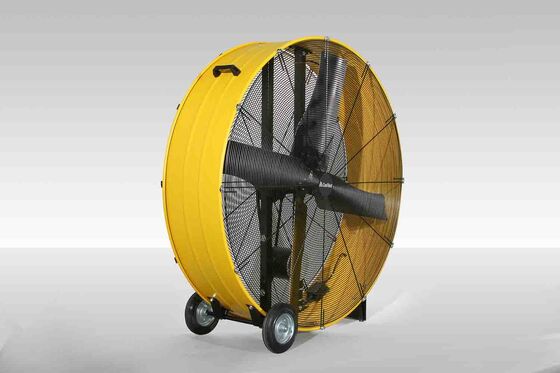 5.5KG 6.8KG Industrial Drum Fans 980x520x1000mm Housing Material Metal Poweder Coating