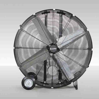 450W Industrial Drum Fans 42inch Big Air Flow Warehouse Floor Fan