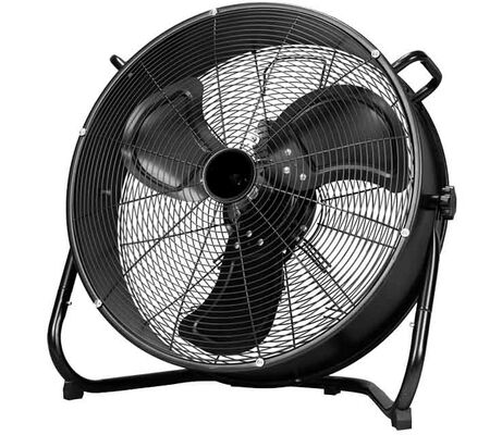 Big Air Flow Industrial Drum Fans 120W Stainless Steel Floor Fan 120W For Home