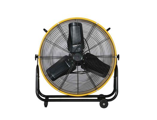 24inch Industrial Drum Fans 12800 CFM 37.5KG Big Air Flow For Worhshop