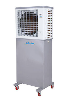 60L Movable Industrial Evaporative Cooler Jobsite Gathering 50sqm - 65sqm Energy Efficient