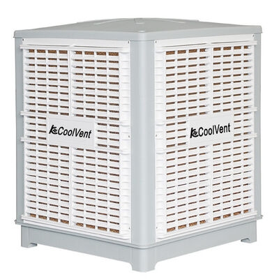 25000m3/H Wall Mounted Air Cooler 1.5kW 7.5A Outdoor Installed For Large Space Cooling Pad
