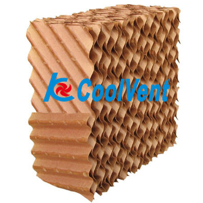 5090 7060 Honeycomb Cooling Media Customized Size For Industrial Humidity