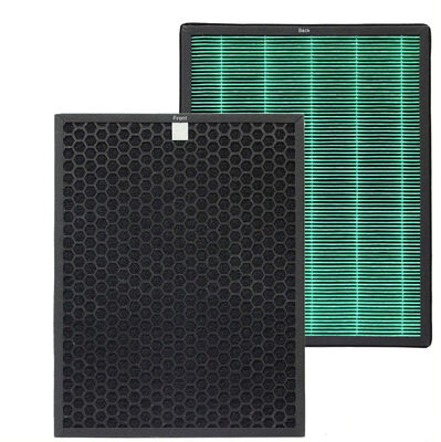Activated Carbon Honeycomb Air Filter Customized Sizes For Industrial Humidifier