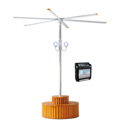 KCoolVent HB-A2500 HVLS Industrial big ceiling fan for large space, 0.75kW Gearbox Motor, Aluminum alloy fan blades