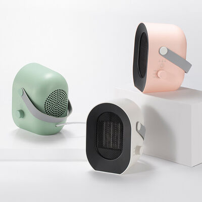 2 Heating Setting Portable Fan Heater Timer Control Thermostat 0.8KG 1.2KG